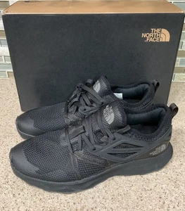 The North Face Men Sz  10 Oxeye Trail Running Hiking Shoes Black  Tried On Only - Picture 1 of 15