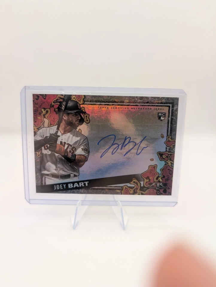 Joey Bart 2021 Topps Fire Signatures Autograph Auto Rookie Card RC /199 - Image 1 of 2