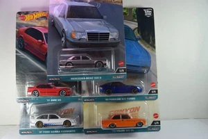Hot Wheels Premium Car Culture Canyon Warriors Juego Completo de 5 NUEVO COMO EN LA FOTO - Imagen 1 de 4