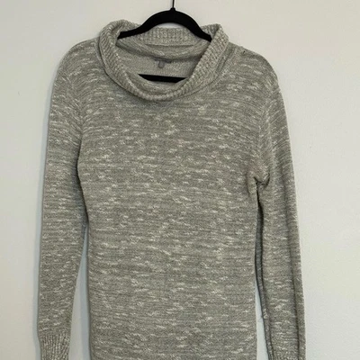 Charlotte Russe Gray Cowl Neck Sweater - Image 1 of 4