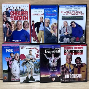 Steve Martin DVD Lot (7 DVDs / 8 Movies) – Cheaper by the Dozen, Pink Panther + - Bild 1 von 5