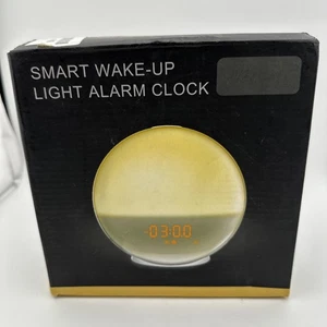 Smart Wake-up Light Alarm Clock New In Box - Picture 1 of 8