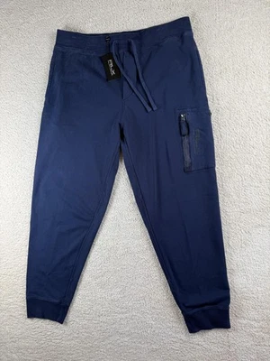Pantalones Ralph Lauren RLX Para Hombres 2XL Azul Marino Joggers Tejido Técnico Atlético Nuevos Foto 1 de 4