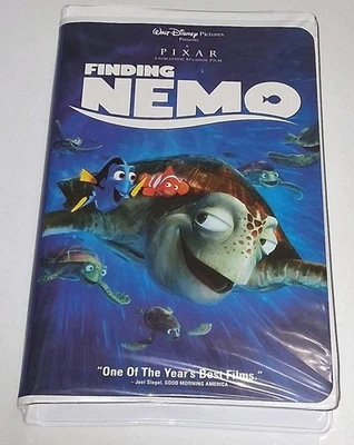 2001 VHS Tape Finding Nemo Walt Disney Pixar Movie Vintage - Image 1 of 4