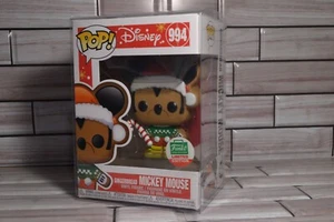 Funko Pop! Disney Gingerbread Mickey Mouse #994 Christmas Funko Shop Exclusive - Picture 1 of 10