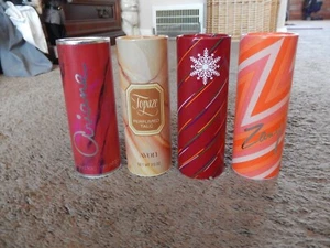 Vintage 1980's Avon Perfumed Talc Powder 3.5 Oz Lot Of 4 Old Stock NEW - Picture 1 of 9