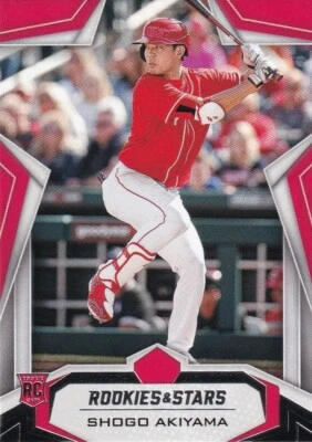 2020 CHRONICLES ROOKIES & STARS RC SHOGO AKIYAMA CINCINNATI REDS - B4657 - Image 1 of 2