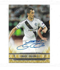 2016-17 Topps UCL Showcase -#CLA-TJ Tomasz Jodlowiec Autograph Card - Warsaw