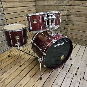 Drum Kit Acoustic Yamaha Stage Custom Advantage, Red USED! RKYHK120323