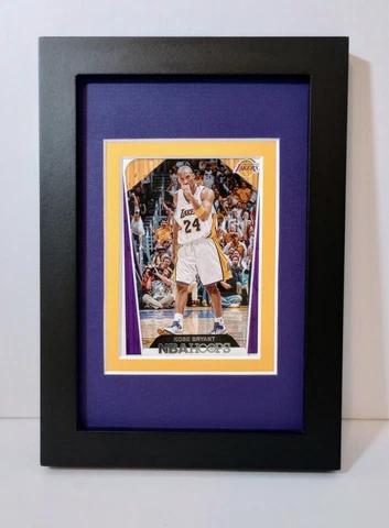 Kobe Bryant Los Angeles Lakers Display Custom Framed NBA Basketball Card Plaque Cover