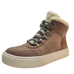 Marc Fisher Women's Summa Active Lace up Sneakers Suede Light Natural 5.5M M... - Picture 1 of 8