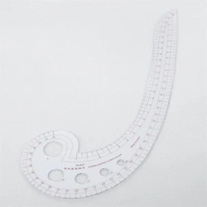 Sewing Tools Plastic Curve Ruler Styling Design Ruler French Curve Comma Shaped - Picture 1 of 10