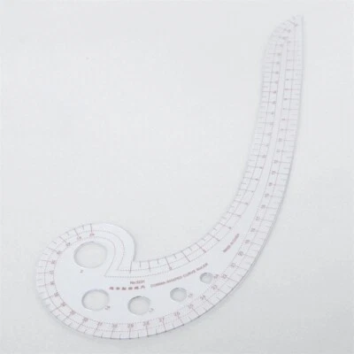 Sewing Tools Plastic Curve Ruler Styling Design Ruler French Curve Comma Shaped - Image 1 of 4
