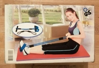 Fitness Trainer für Bauch Beine Po Brust Arme Fitness Gerät Ziehband Neu  - Bild 1 von 2