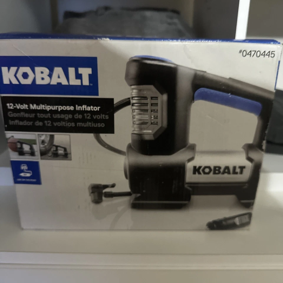 Kobalt 0470445 12v Volt Multi-purpose Tire Inflator -