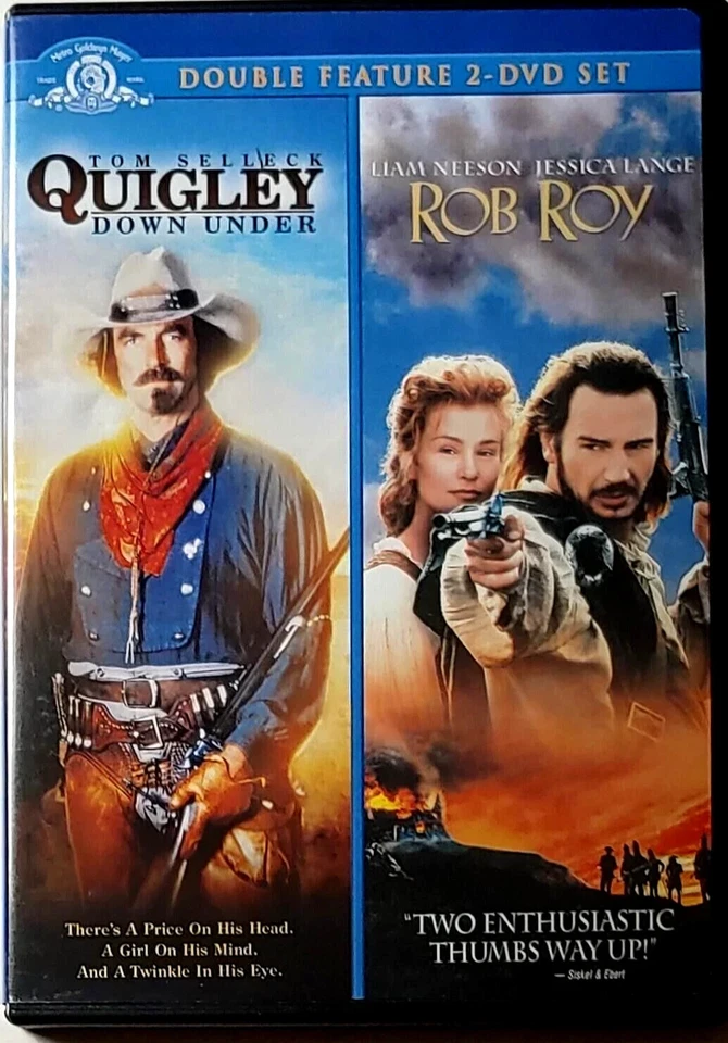 Quigley Down Under / Rob Roy (DVD, 2-Disc Set) Brand New - Image 1 of 1