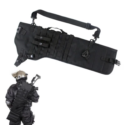 Tactical outdoor Rifle Scabbard Rifle Shotgun Case Shoulder Carry Bag Hunting - Image 1 of 4