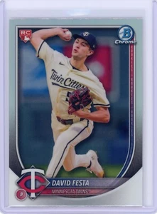 2025 Bowman David Festa Chrome Red Rookie Redemption Refractor #54 - Bild 1 von 2