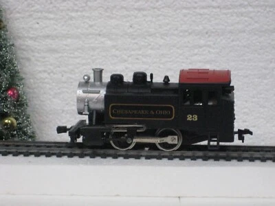 HO MODEL POWER CHESAPEAKE OHIO 0-4-0 TANK LOCOMOTIVE #6509 LOCO - Image 1 of 3