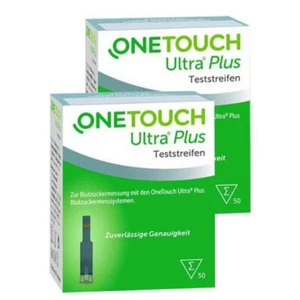 ONETOUCH Ultra Plus Teststreifen  2 X 50 Stück - Bild 1 von 1
