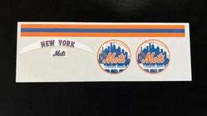 New York Mets Mini Football Helmet Decal Set - Picture 1 of 1