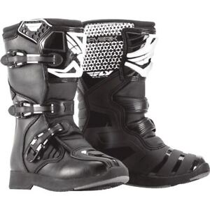 Fly Racing Maverik Youth Boots - Black, All Sizes