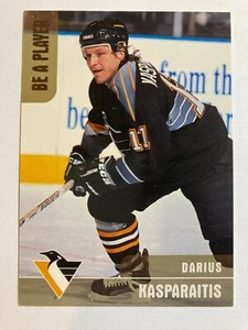 1999-00 BAP Memorabilia Gold DARIUS KASPARAITIS #127 Pittsburgh Penguins 44/100 - Picture 1 of 2