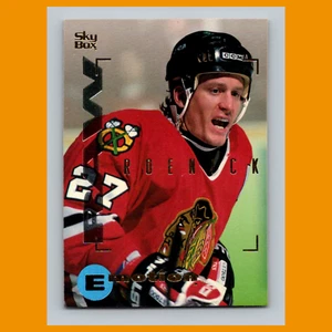 Jeremy Roenick #33 1995 SkyBox E-Motion Chicago Blackhawks Hockeykarte NHL NM - Bild 1 von 3