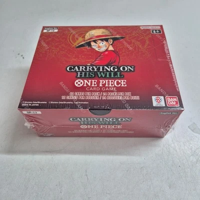 ONE PIECE TCG OP13 Booster Display Carrying On His Will ENG NEU OVP - Bild 1 von 4