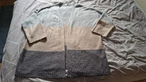 JDY Damen Strickjacke SUPERWEICH Langarm Curvy Weste Jacqueline de Yong Only s - Bild 1 von 4