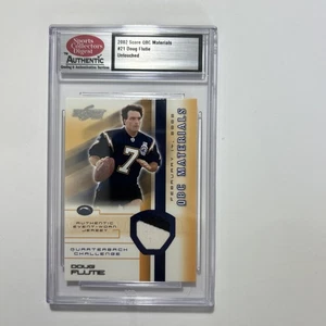 Partitura 2002 - Qbc Materials Doug Flutie #21 (MEM) intacta - Imagen 1 de 4