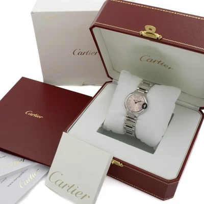 Ladies Cartier Ballon Bleu Quartz 26mm Watch Ref.#3008 w/Box & Papers #W217093-2 - Image 1 of 4