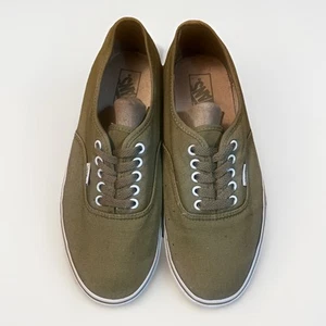 Vans Herren Era Olive Oil Green Canvas Skateschuhe - Bild 1 von 5