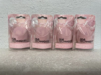Lote de 4 esponjas Real Techniques Miracle Complexion edición limitada rosa verano Foto 1 de 3