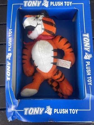 Vintage 1997 Tony The Tiger Plush Toy Kelloggs Stuffed Animal With Original Box — 第 1/4 张图片