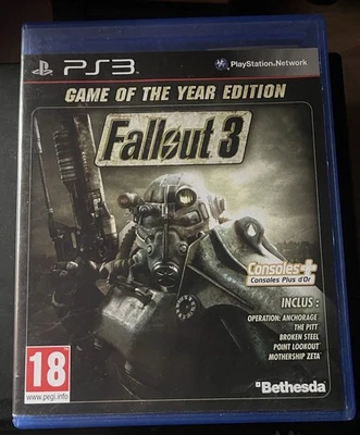 Fallout 3 Game of the Year Edition PS3 Complet PAL FR Sony PlayStation GOTY DLC - Bild 1 von 4