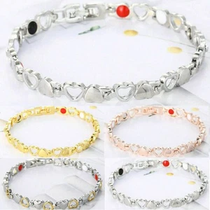 Magnetic Therapy Menopause Reliving Bracelet Hot Flashes Energy Health Bracelet - Picture 1 of 17