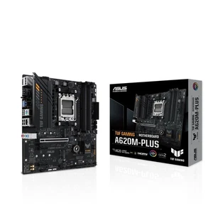 ASUS TUF GAMING A620M-PLUS Gniazdo płyty głównej AMD A620 (Ryzen 7000, micro-ATX, DDR - Zdjęcie 1 z 7