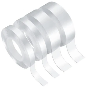 4 Stk, Doppelseitiges Klebeband Extra Stark, Transparentes Nano Klebeband - Bild 1 von 7