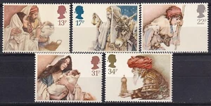 Großbritannien 1984 Yvert #1163/67 Weihnachten postfrisch - sehr guter Zustand - Bild 1 von 1