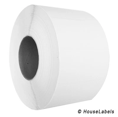 ZEBRA 4x2 (4" x 2") Direct Thermal Labels - 3" Inch Core - (4) Rolls 11K Labels - Image 1 of 3