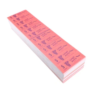 1500 Jumbo Bingo Tickets mit 5 Spielen 12 zum Ansehen von Bingobüchern - Bild 1 von 1