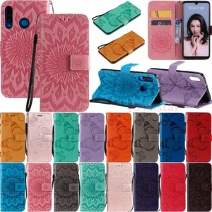 For Huawei Mate 20 Lite P30 P20 Pro Wallet Card Holder Leather Phone Case Cover - Picture 1 of 29