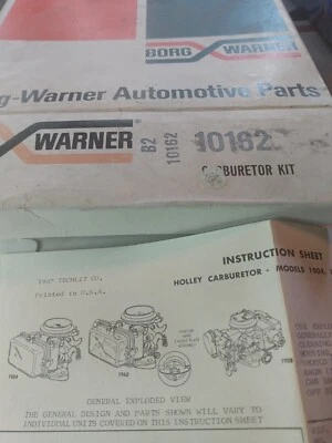 American Motors 1959 a 1962 6 cilindros Holley Carb Kit 1961 1960 AMC Foto 1 de 4