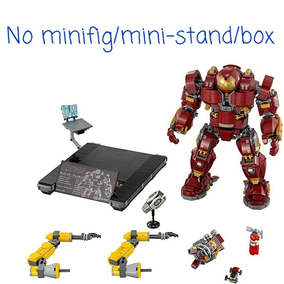 NEW LEGO 76105 UCS Hulkbuster: The Ultron Edition [NO minifig/mini-stand/box] - Image 1 of 1