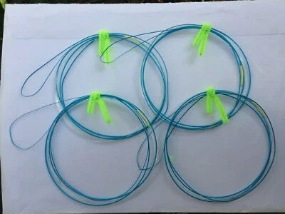 4 líderes de cuerda Shimano PowerPro Hollow Ace y 80 lb Jinkai Mono 3,5 m Foto 1 de 4