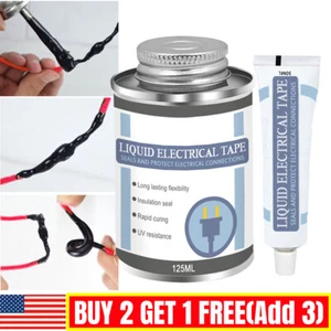 Liquid Insulation Electrical Tape Tube Paste Waterproof Anti-UV Fast Dry HOT - Picture 1 of 15