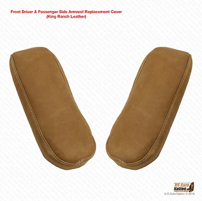 Кожаный чехол на подлокотник со стороны водителя и пассажира 2006 Ford F250 F350 King Ranch - Изображение 1 из 4