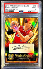 2013-14 Panini Gold Standard Scripts /25 Blake Griffin #46 Auto PSA 9 =GRD850=