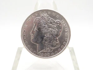 UNITED STATES 1900 MORGAN  SILVER  DOLLAR AU CONDITION OR BETTER HIGH GRADE* - Picture 1 of 5